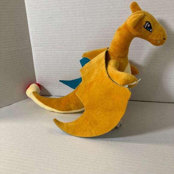 Pokemon Other - Pokemon Dragonite Plush Stuffed Animal Toy Orange 11 Inch 2018 Charizard